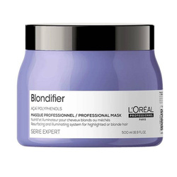 L'Oreal Blondifier Mask Odżywiająca i Rozświetlająca Maska do Włosów Blond 500ml