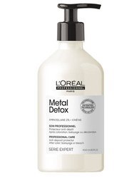 L'Oreal Metal Detox Kuracja z Aminosilanem, Usuwa Cząsteczki Metali Ciężkich z Włókna Włosa 500ml