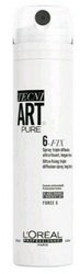 L'Oreal Tecni.Art Pure 6-Fix Spray Silnie Utrwalający 250ml