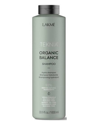 Lakme Teknia Organic Balance Vegan Formula Shampoo, Szampon Nawilżający na Codzień, 1000ml