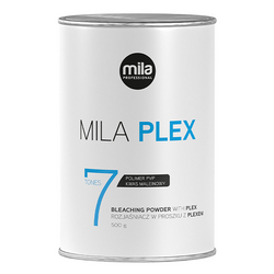 MILA Professional Bleaching Powder Easy, Rozjaśniacz do Włosów z Plexem, do 7 Tonów, 500g