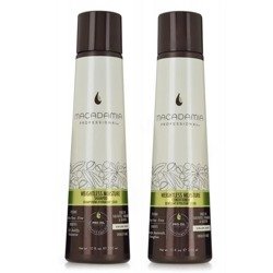 Macadamia Weightless Moisture Zestaw Szampon Odżywka do Włosów Cienkich Suchych i Zniszczonych 2x300ml