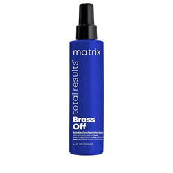 Matrix Total Results Brass Off Toning Leave in Spray, Spray Tonujący, Neutralizuje Niechciane Tony Włosów, 200ml