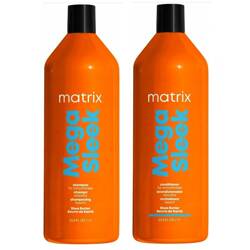 Matrix Total Results Mega Sleek Duo Szampon Wygładzający i Odżywka 2x 1000ml