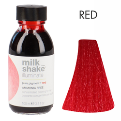 Milk Shake Illuminate Pure Pigment Red - Czerwony Pigment Bez  Amoniaku z Keratyną 100ml