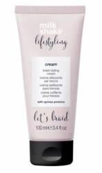 Milk Shake Lifestyling Braid Cream, Lekki, Elastyczny Krem do Modelowania Włosów, 100ml