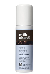 Milk Shake SOS Roots Dark Brown Spray Tuszujący Odrosty Ciemny Brąz 75ml