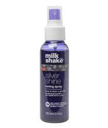 Milk Shake Silver Shine Toning Spray, Odżywka w Sprayu Bez Spłukiwania, Podkreśla Chłodne Refleksy, 100ml