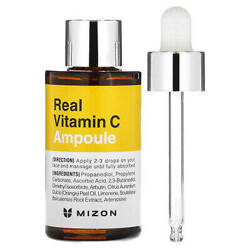 Mizon Real Vitamin C Ampoule, Rozjaśniająca Amupułka do Twarzy z Wiatminą C 19%, 30ml