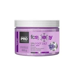 Mollon Pro Fc Synergy Spa Foot Salt Lavender - Relaksująca Sól Spa do Stóp z Lawendą Przeznaczona do Pedicure, 600g 