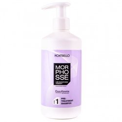 Montibello Morphosse Oleo-Keratin Pre-Treatment Szampon Oczyszczający Przed Zabiegiem Prostowania Włosów 500ml