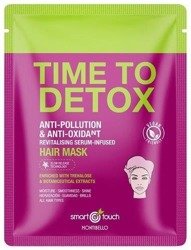 Montibello Smart Touch Time To Detox Anti-Pollution & Anti Oxidant Hair Mask - Maska Kapilarna w Płacie, 30ml