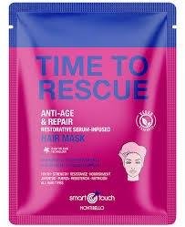 Montibello Smart Touch Time To Rescue Anti-Age & Repair Hair Mask - Kuracja Odmładzająca, Maska w Płacie, 30ml