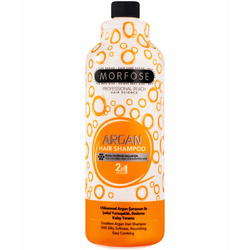 Morfose Argan Hair Shampoo Szampon Arganowy, Nawilżający i Wygładzający Włosy, 1000ml