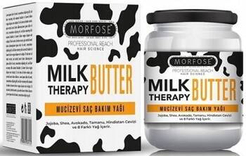 Morfose Milk Therapy Butter, Odżywka Regenerująca Zniszczone Włosy z Masłem Shea, 200ml