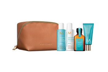 Moroccanoil Discovery Set Repair, Zestaw Podróżny, Odbudowa Włosów + Kosmetyczka