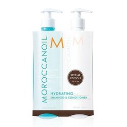 Moroccanoil Hydrating Shampoo & Conditioner Zestaw Nawilżający z Olejkiem Arganowym 2x500ml