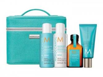 Moroccanoil Style & Care Travel Kit, Zestaw Podróżny - Odbudowa, Regeneracja