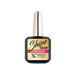 Nails Company Top Star Shine UV Protector, Nabłyszczający Top Hybrydowy, 6ml