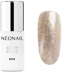 NeoNail Baza Hybrydowa Glitter Effect Base - Gold Twinkle 9881