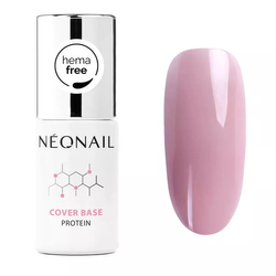 NeoNail Cover Base Protein - Baza Proteinowa, Dark Rose 9479