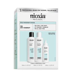 Nioxin Zestaw Nioxin Scalp Recovery Kit, Zestaw Przeciwłupieżowy  do Swędzącej Skóry Głowy i  Wypadających Wlosów, 2x 200ml, 100ml