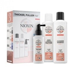 Nioxin Zestaw Przeciw Wypadaniu System 3 Szampon 150ml Odżywka 150ml Kuracja 50ml