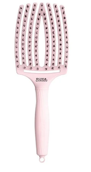 Olivia Garden Finger Brush Combo Large Szczotka do Rozczesywania Włosów i Masażu Włosie Dzika Pastel Pink