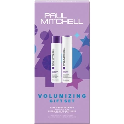 PAUL MITCHELL Volumizing Gift Set, Zestaw na Objętość Włosów, Extra-Body Shampoo 300ml + Conditioner 300ml