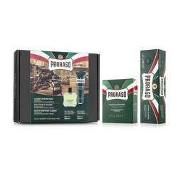 Proraso Classic Shaving Duo Pack Refreshing Zestaw Prezentowy Do Golenia Lotion Po Goleniu + Krem Do Golenia 150ml, 100ml