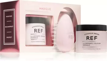 REF Illuminate Colour Masque Rozświetlająca Maska Do Włosów Farbowanych 250ml + Szczotka Gratis