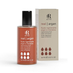 RR Line Real Argan Regenerating Fluid, Regenerujący Fluid z Keratyną i Arganem, 60ml