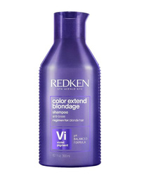 Redken Color Extend Blondage Shampoo, Filetowy Szampon, Neutralizuje Żółte, Miedziane i Ciepłe Odcienie, 300ml