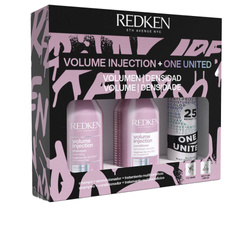 Redken Volume Injection Kit Pack, Zestaw Dodający Objętości Włosom, Szampon i Odżywka 2x 300ml, Kuracja 150ml