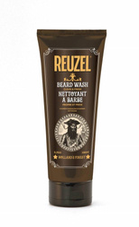 Reuzel Beard Wash Clean Refresh, Łagodny, Nawilżający i Oczyszczający Szampon do Brody, 200ml