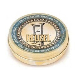 Reuzel Solid Cologne Wood&Spice Balsam po Goleniu w Kremie, Łagodzi Podrażnienia, 35g