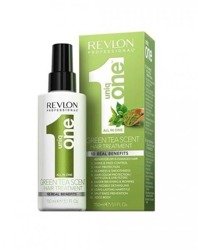 Revlon Professional Uniq One Treatment Green Tea Maska w Sprayu 10w1, Zapach Zielonej Herbaty 150ml