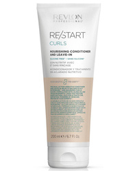 Revlon Restart Curls Nourishing Conditioner And Leave-in, Odżywka Nawilżająca do Włosów Kręconych,  200ml