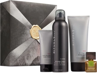 Rituals Homme & Sport Collection Bath & Body Medium, Pianka, szampon, Balsam - Zestaw Upominkowy