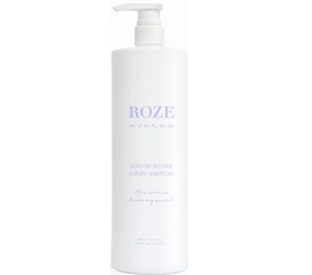 Roze Avenue Forever Blonde Luxury Shampoo, Fioletowy Szampon Niwelujący Żółte Refleksy Na Włosach Blond 1000ml