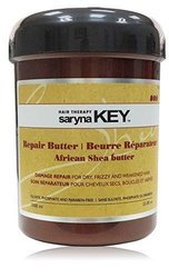 Saryna Key Pure African Shea Natural Keratin Repair Butter Mask, Maska Regenerująca do Włosów Zniszczonych, 1000ml