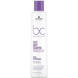 Schwarzkopf BC Frizz Away Shampoo, Szampon do Włosów Niesfornych, Sztywnych i Puszących się, 250ml