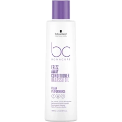 Schwarzkopf Bc Frizz Away Conditioner, Wygładzająca Włosy Odżywka z Olejem Babassu, 200ml