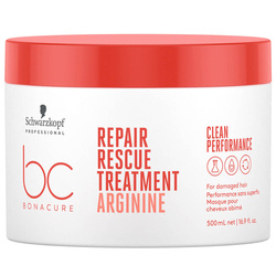 Schwarzkopf Bc Repair Rescue Treatment Arginine Intensywnie Regenerująca Maska do Włosów Zniszczonych 500ml