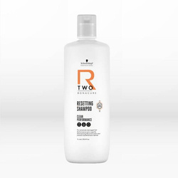 Schwarzkopf Bonacure R-Two Resetting Shampoo, Szampon Regenerujący i Oczyszczający Włosy, 1000ml