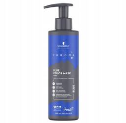 Schwarzkopf Chroma ID Blue Mask, Maska Intensywnie Koloryzująca Włosy, Niebieska 300ml