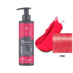 Schwarzkopf Chroma Id Intense Pink Bonding Mask - Maska Regenerująca i Koloryzująca Włosy, Różowa, 300ml