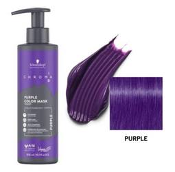 Schwarzkopf Chroma Id Intense Purple Bonding Mask - Maska Regenerująca i Koloryzująca Włosy, Fioletowa, 300ml