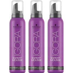 Schwarzkopf Professional Igora Expert Mousse Pianka Koloryzująca 100ml - 8-1 Lekki Popielaty Blond