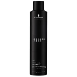 Schwarzkopf Session Label Flexible Dry Light Hold Spray Suchy Lakier do Włosów 300ml